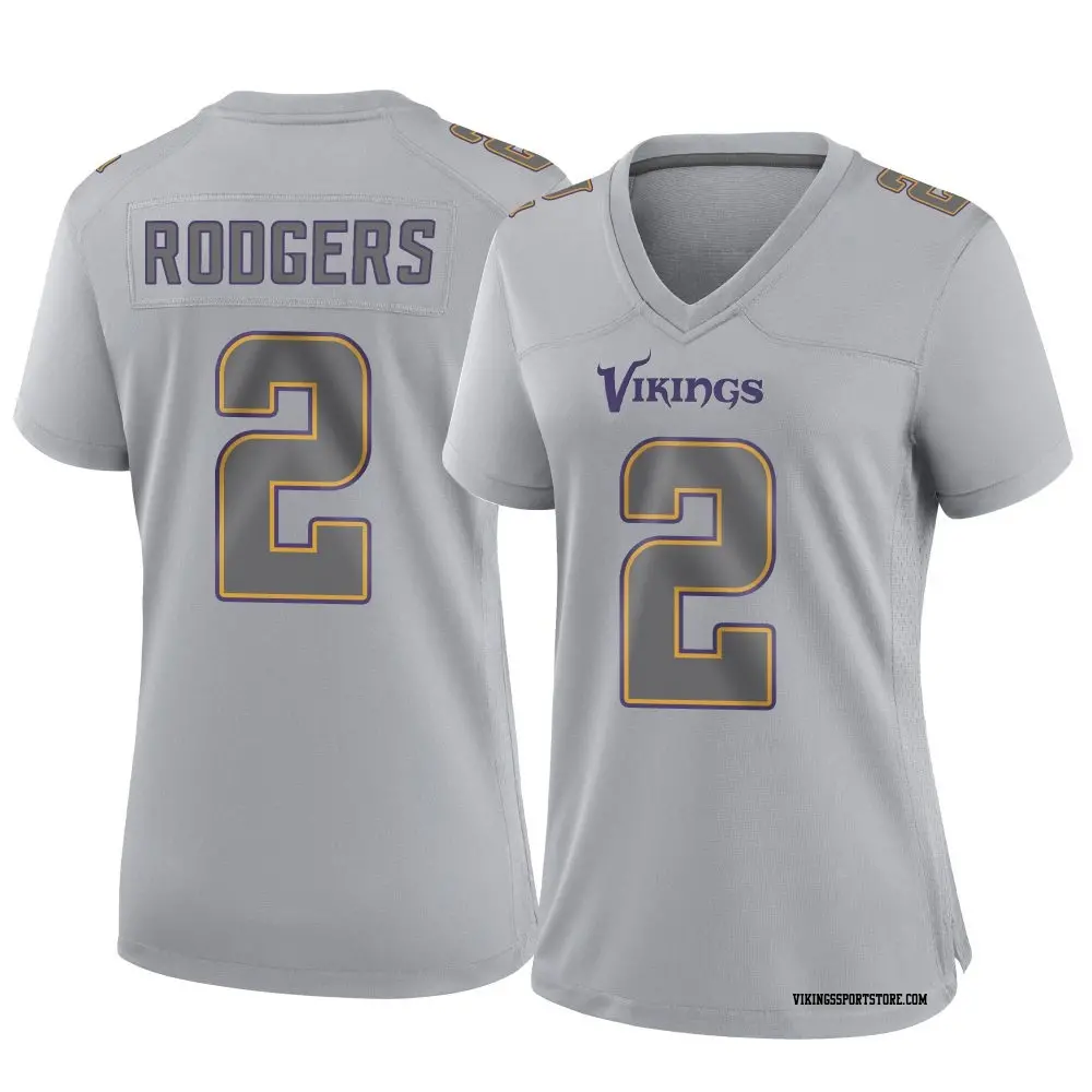 Game Gray Women's Isaiah Rodgers Minnesota Vikings Atmosphere Fashion Jersey