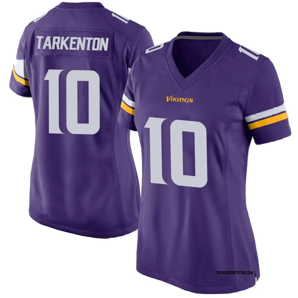 Game Purple Women's Fran Tarkenton Minnesota Vikings Team Color Jersey