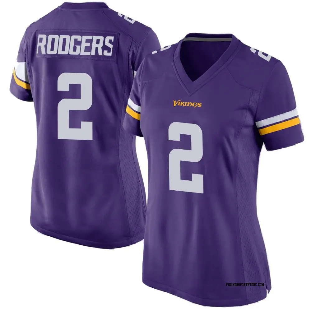 Game Purple Women's Isaiah Rodgers Minnesota Vikings Team Color Jersey
