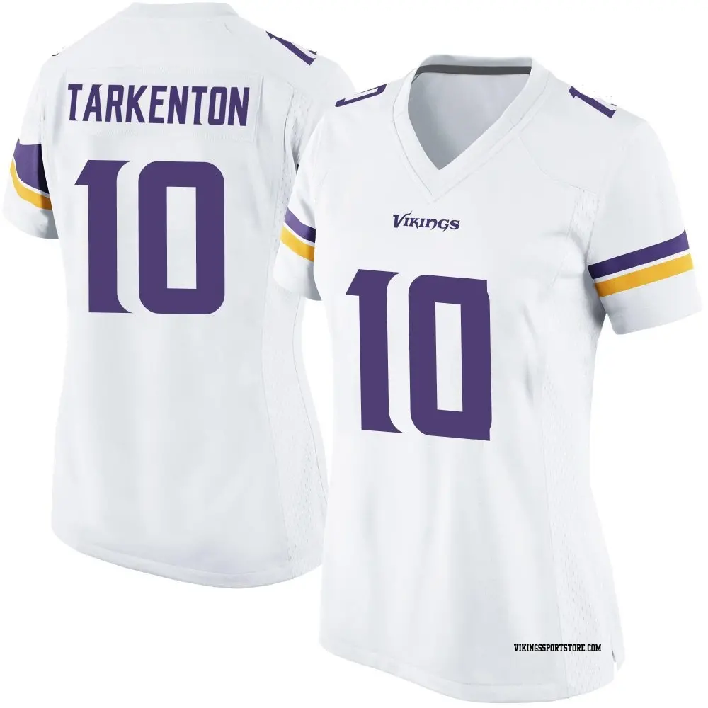 Game White Women's Fran Tarkenton Minnesota Vikings Jersey