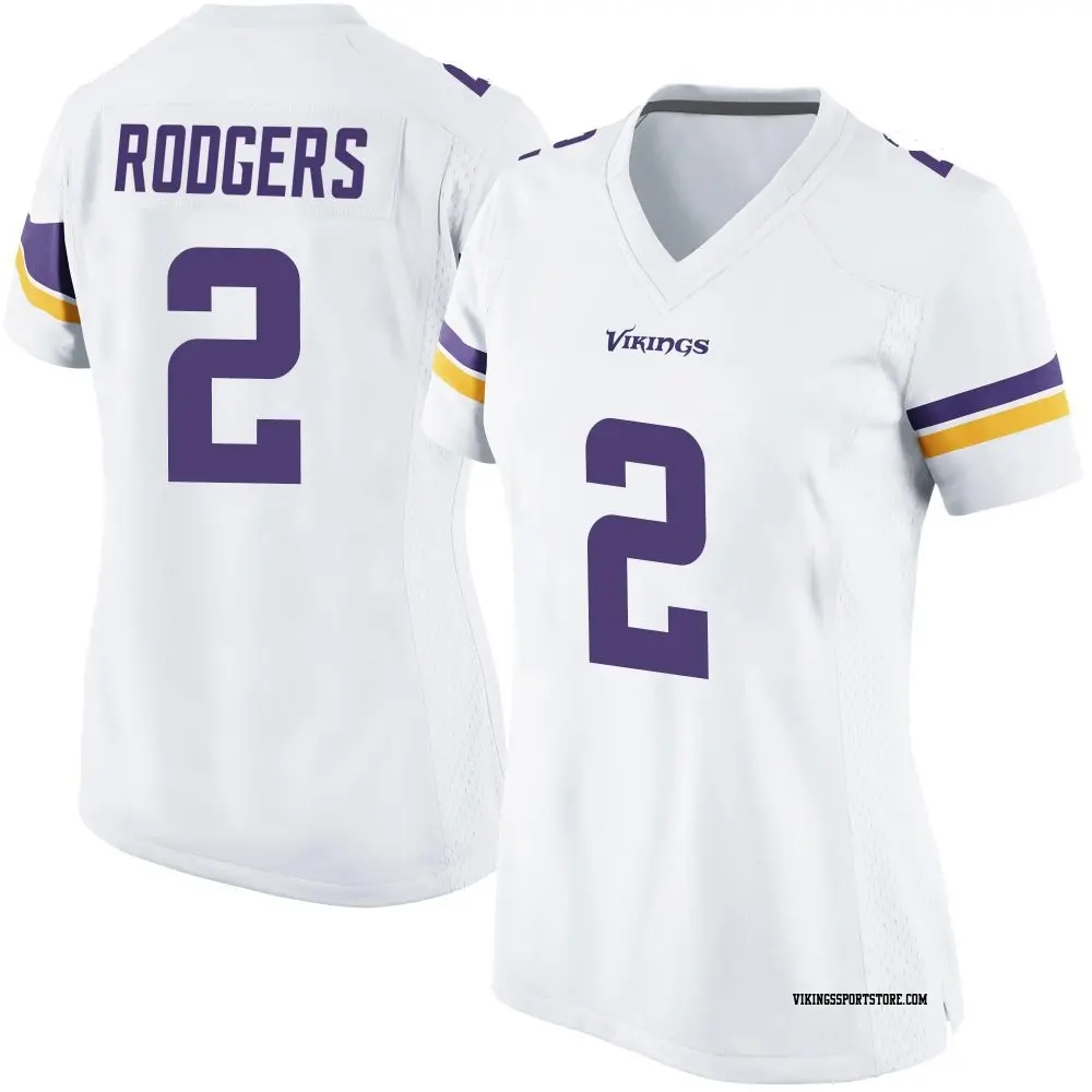 Game White Women's Isaiah Rodgers Minnesota Vikings Jersey