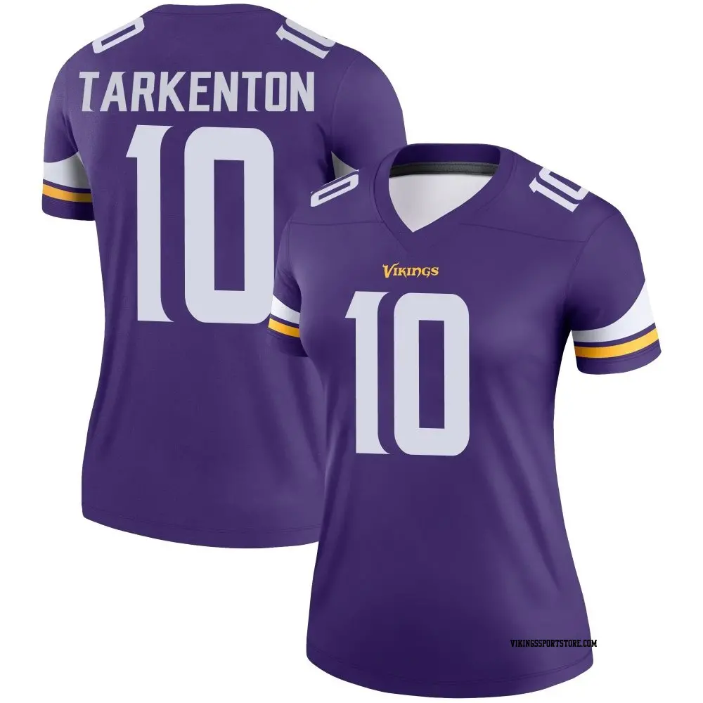 Legend Purple Women's Fran Tarkenton Minnesota Vikings Jersey