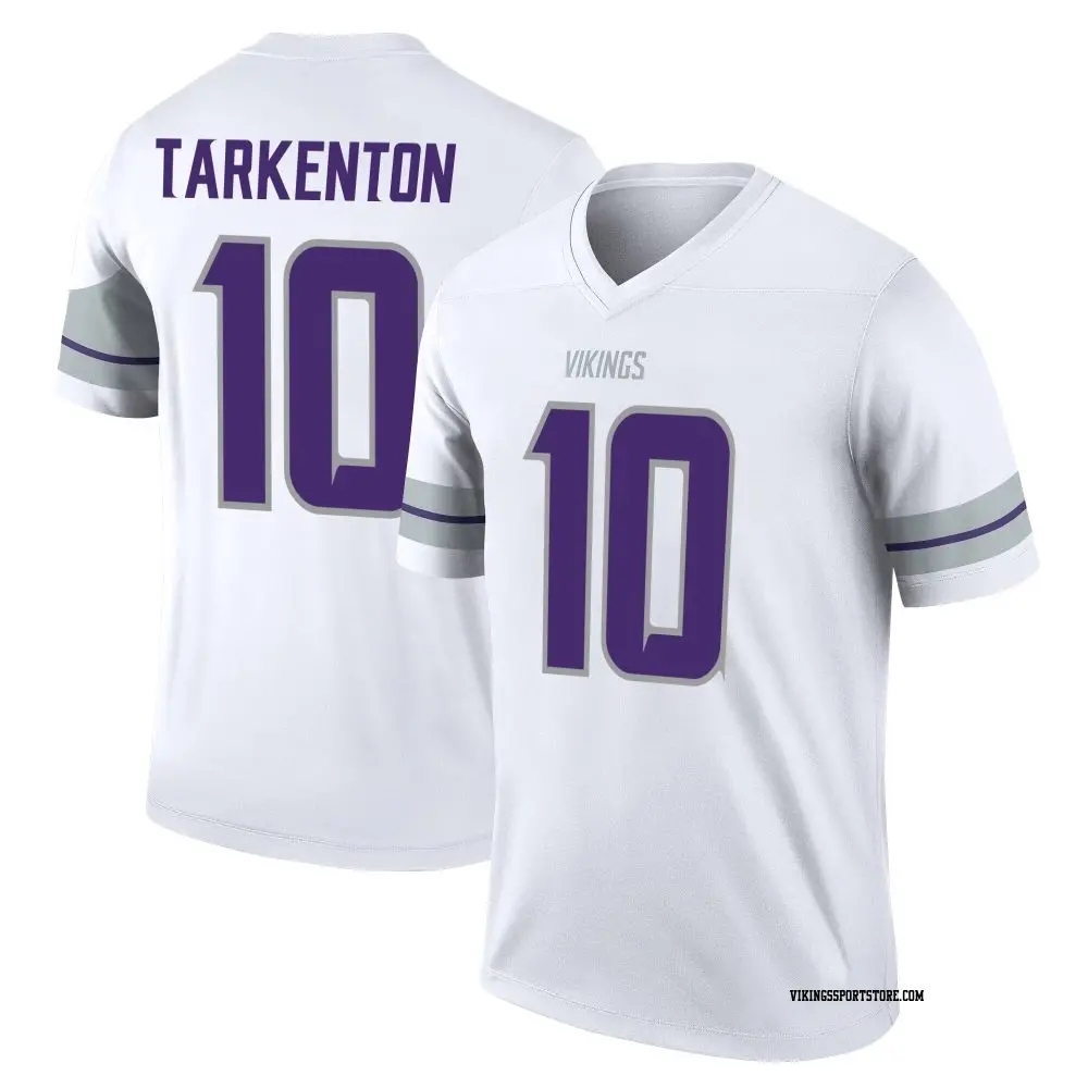 Legend White Men's Fran Tarkenton Minnesota Vikings Alternate Jersey