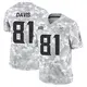 Limited Arctic Camo Youth Joaquin Davis Minnesota Vikings 2024 Salute to Service Jersey