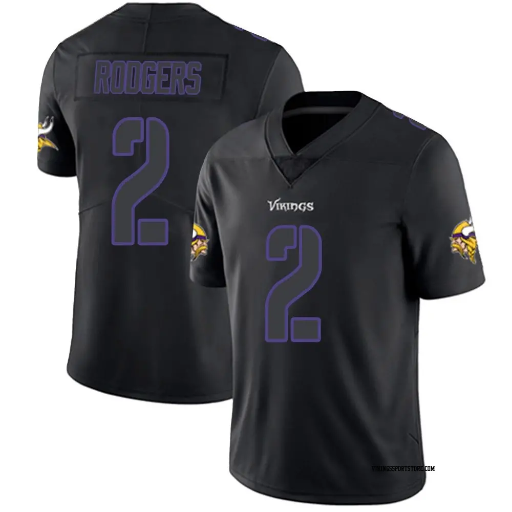 Limited Black Impact Men's Isaiah Rodgers Minnesota Vikings Jersey