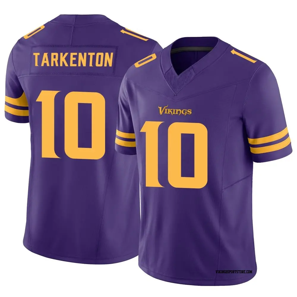 Limited Purple Men's Fran Tarkenton Minnesota Vikings Alternate Vapor F.U.S.E. Jersey