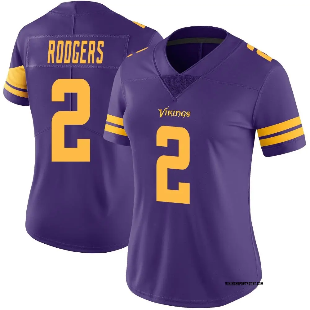 Limited Purple Women's Isaiah Rodgers Minnesota Vikings Color Rush Jersey