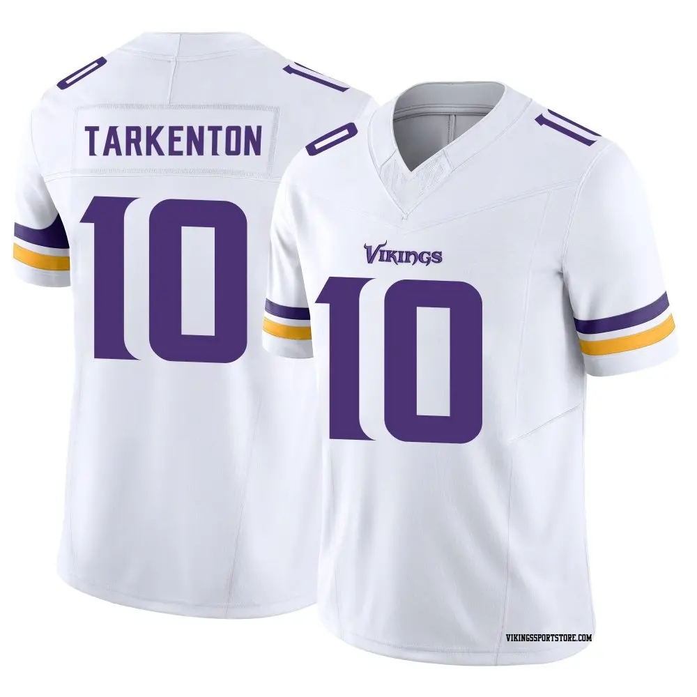 Limited White Men's Fran Tarkenton Minnesota Vikings Vapor F.U.S.E. Jersey