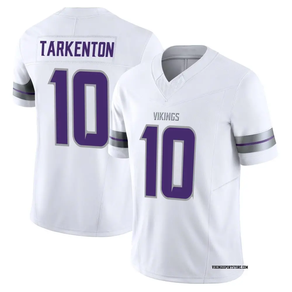 Limited White Youth Fran Tarkenton Minnesota Vikings Alternate Vapor F.U.S.E. Jersey