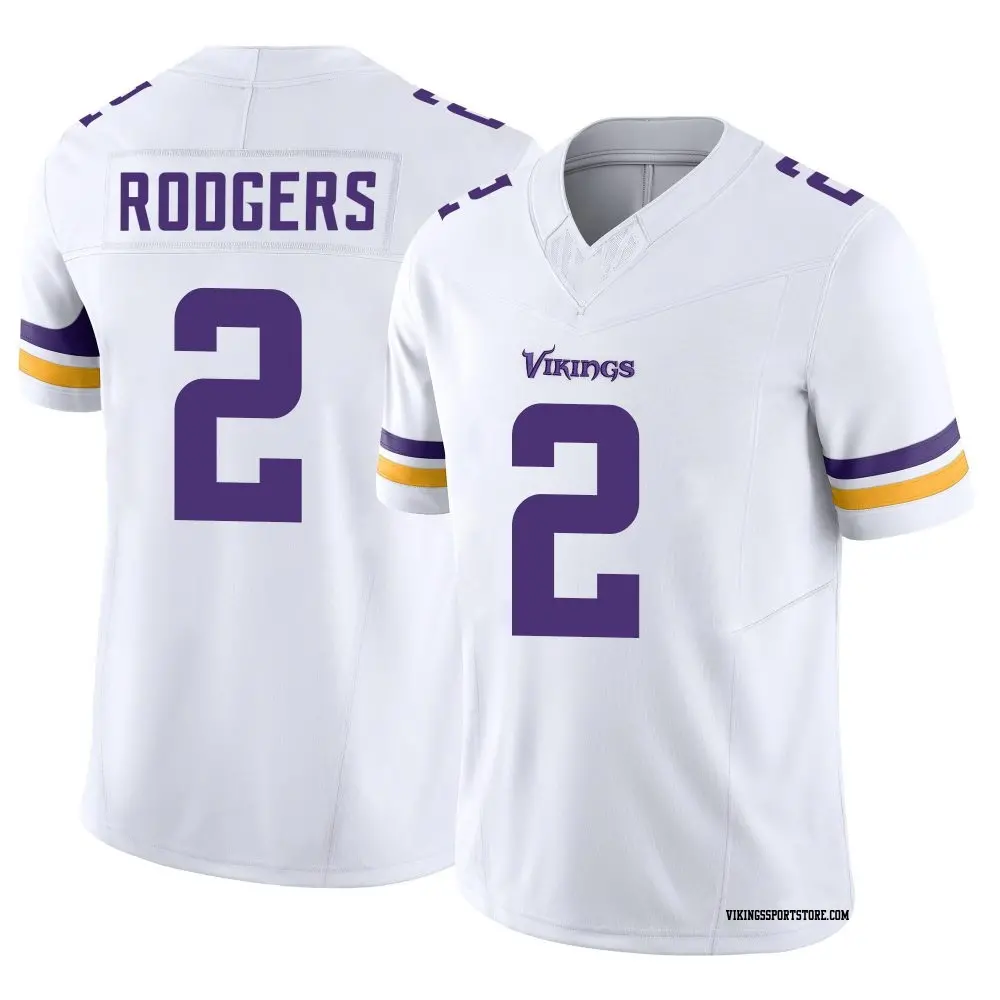 Limited White Youth Isaiah Rodgers Minnesota Vikings Vapor F.U.S.E. Jersey